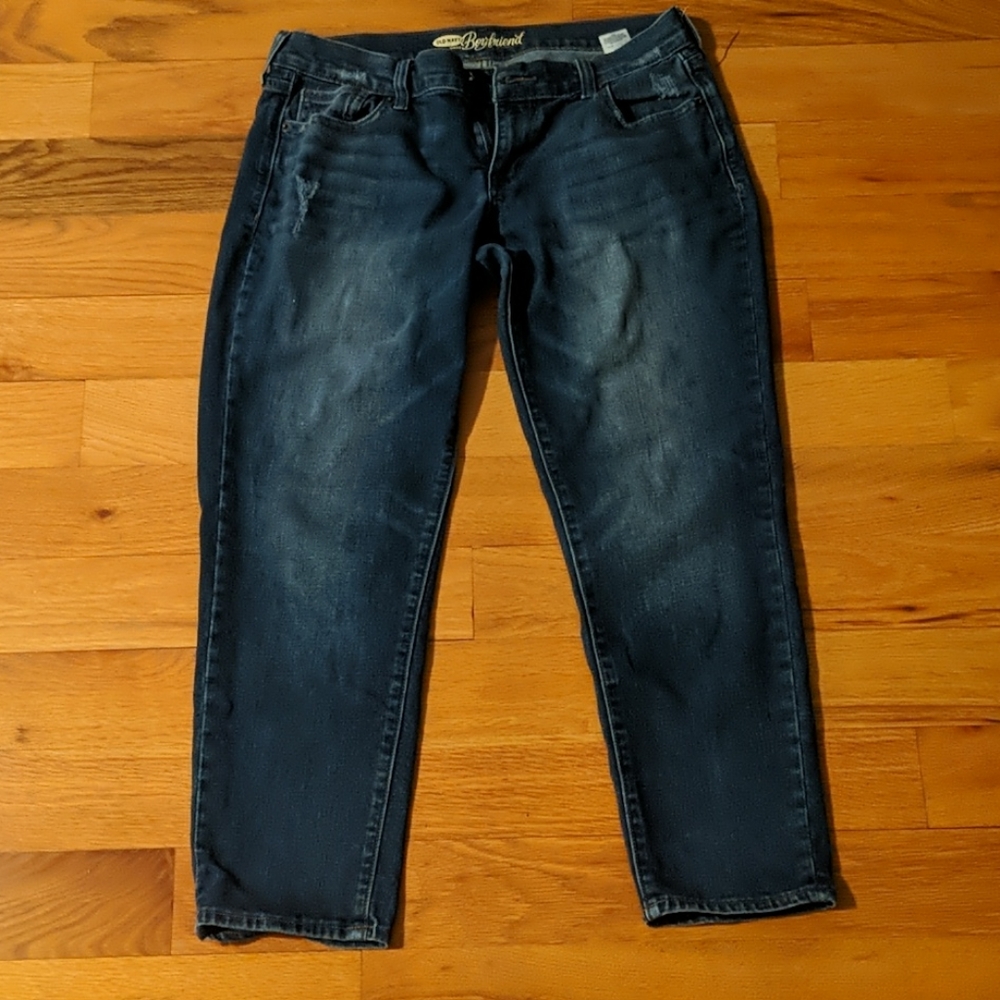 4 for $20🏷 Old Navy Boyfriend Cropped Jeans